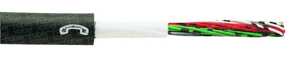 Fernmeldeaußenkabel 6x2x0,8 sw A-2YL2Y A-2Y(L)2Y 6x2x0,8/TR500 TR500