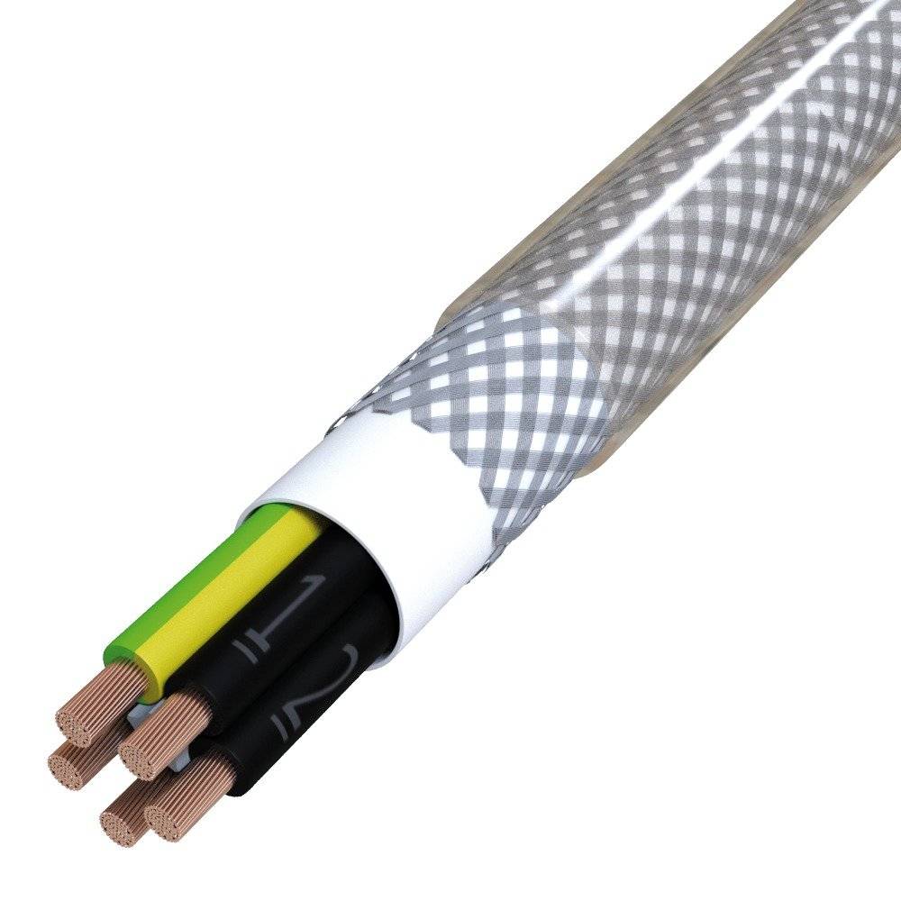 PVC-Steuerleitung 5G2,5 tra R100 YSLYCY-JZ 5x2,5 tra/R100 Eca