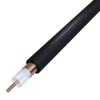 Koaxialkabel 75Ohm sw Eca TR500 VIDEO kabel 0,6/3,7+2x0,75 SW/TR500 Ø11,