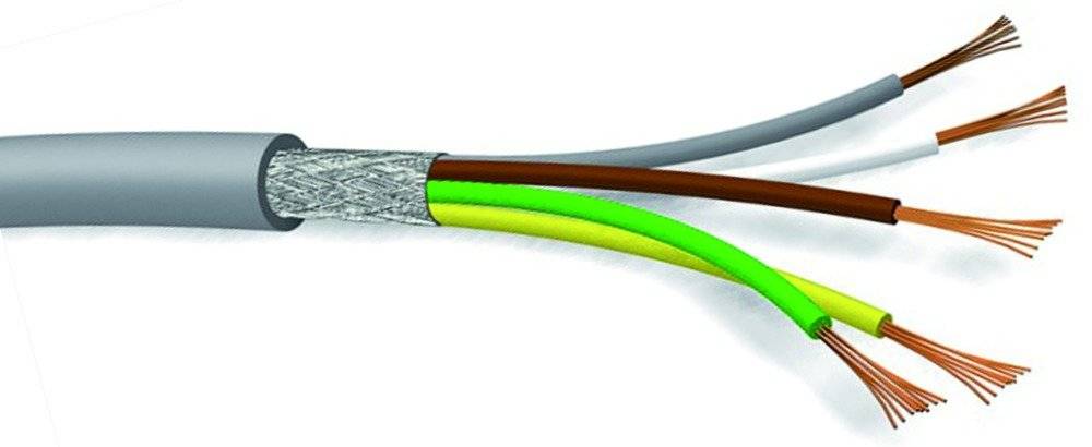 PVC-Steuerleitung 4x0,75 gr R100 LIYCY 4x0,75 gr/R100