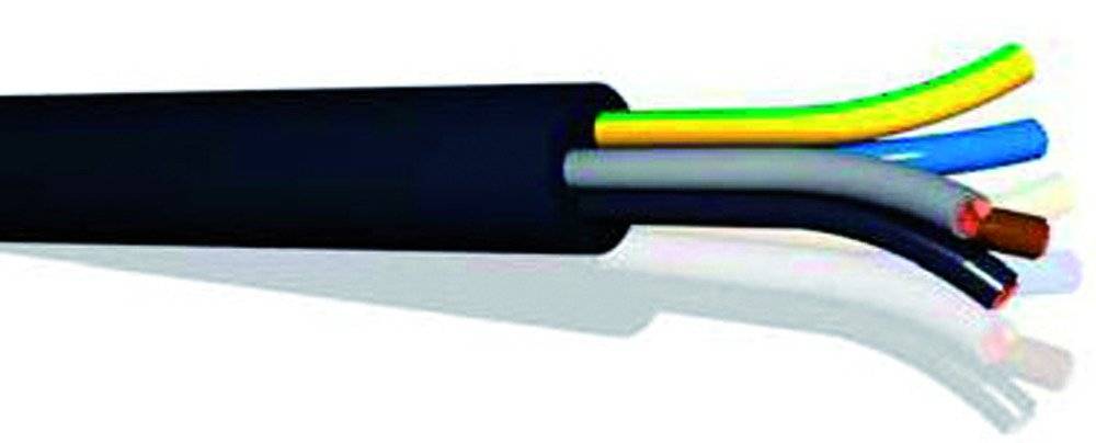 PVC-Steuerleitung 3G0,75 gr R100 Y-JZ 3x0,75 gr/R100 Eca