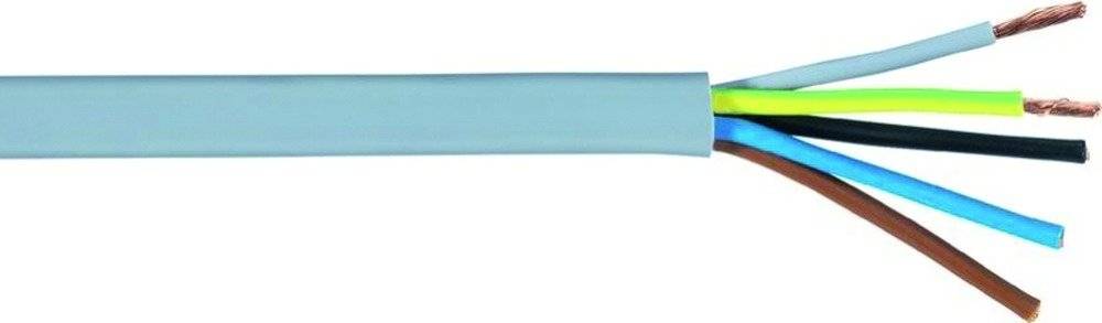 PVC-Steuerleitung 5G0,5 gr R100 Y-JZ 5x0,5 gr/R100 Eca