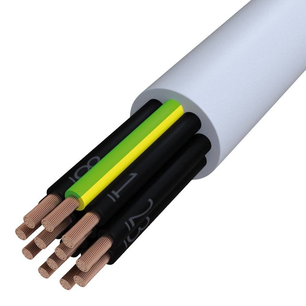 PVC-Steuerleitung 12G1,5 gr R100 Y-JZ 12x1,5 gr/R100 Eca