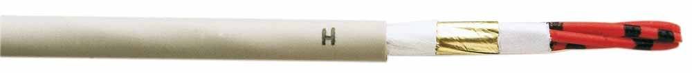 Fernmeldeleitung hfr 2x2x0,6 gr J-HSTH BD J-H(ST)H 2x2x0,6 BD GR/TR500 T