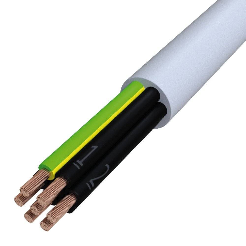 PVC-Steuerleitung 7G2,5 gr TR500 Y-JZ 7x2,5 gr/TR500 Eca