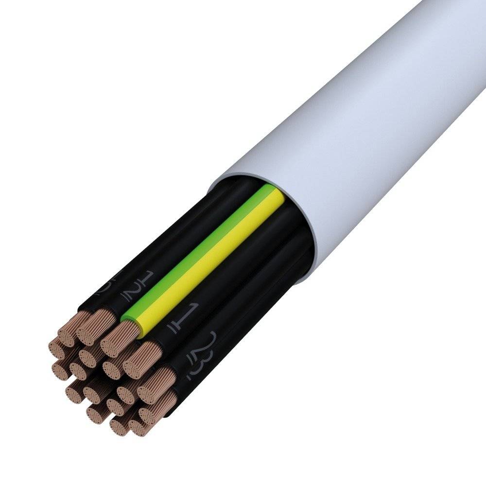 PVC-Steuerleitung 18G0,75 gr TR500 Y-JZ 18x0,75 gr/TR500 Eca