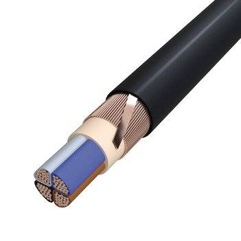 Starkstromkabel Eca 4x70SM/35 sw NYCWY 4x70SM/35 SW/TR250 TR250 Cu