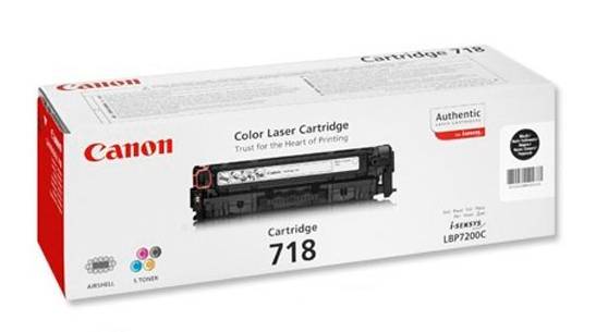 Toner 718 BK 2er-Pack schwarz 3400 Seiten
