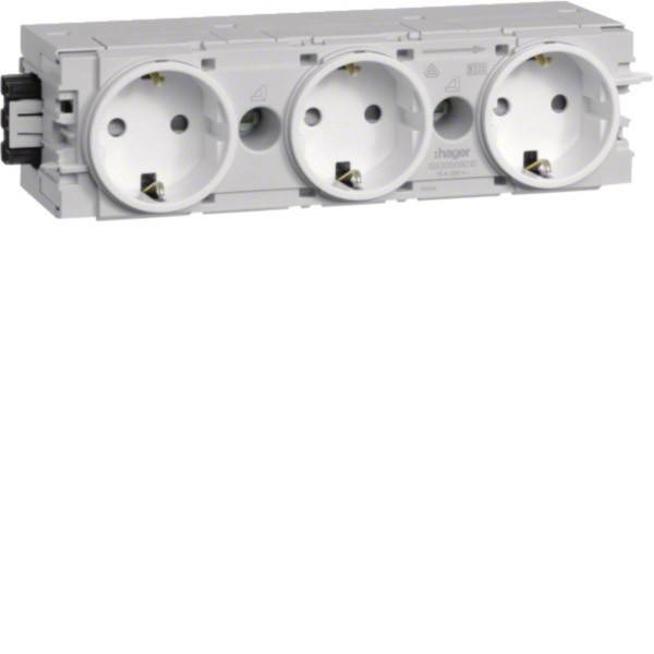 Tehalit Steckdose 3-fach GS30009016