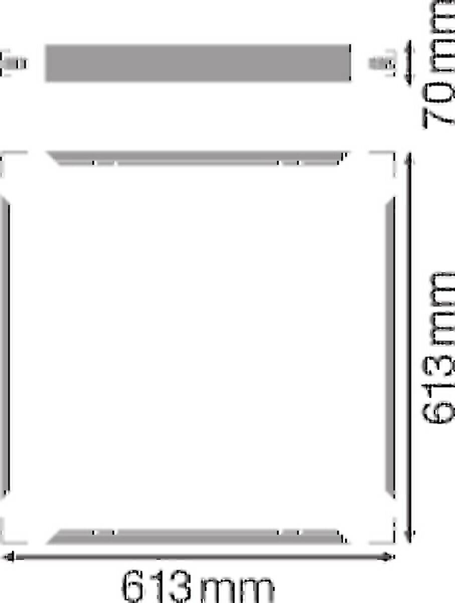 Ledvance Aufbaurahmen M600 PL600SUR.MOUNTH70VAL