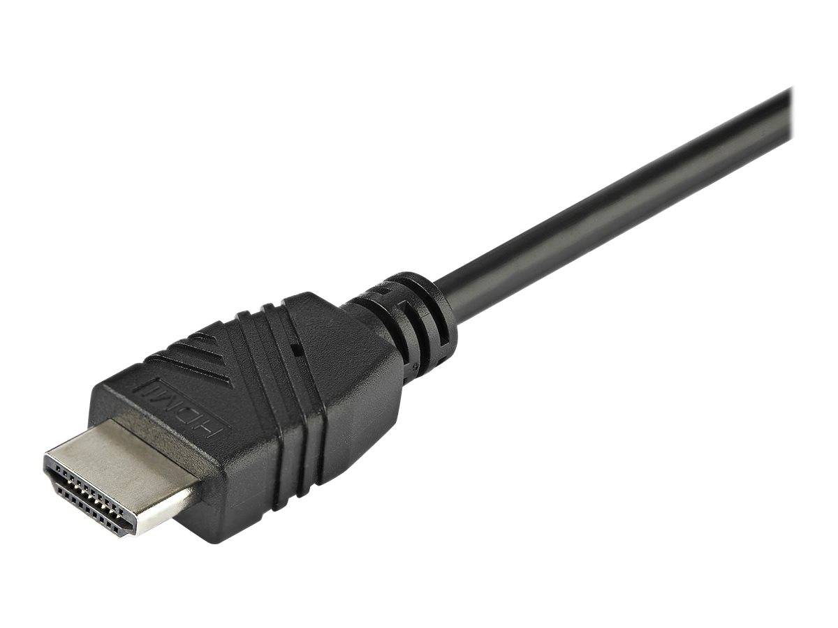 StarTech.com 2 Port HDMI KVM Switch, 4K 60Hz, Compact Dual Port UHD/Ultra HD USB Desktop KVM Switch with Integrated 4ft