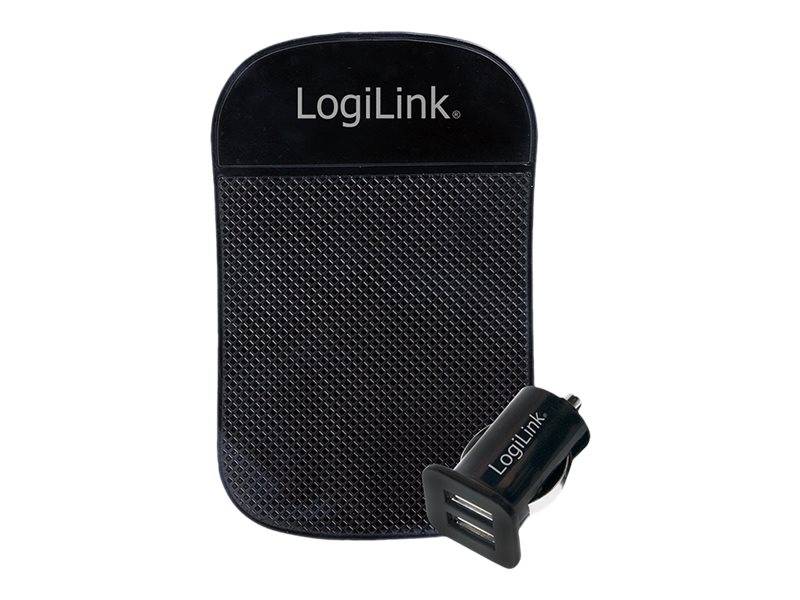 LogiLink - Auto-Netzteil - 10.5 Watt - 2.1 A - 2 Ausgabeanschlussstellen (2 x USB)