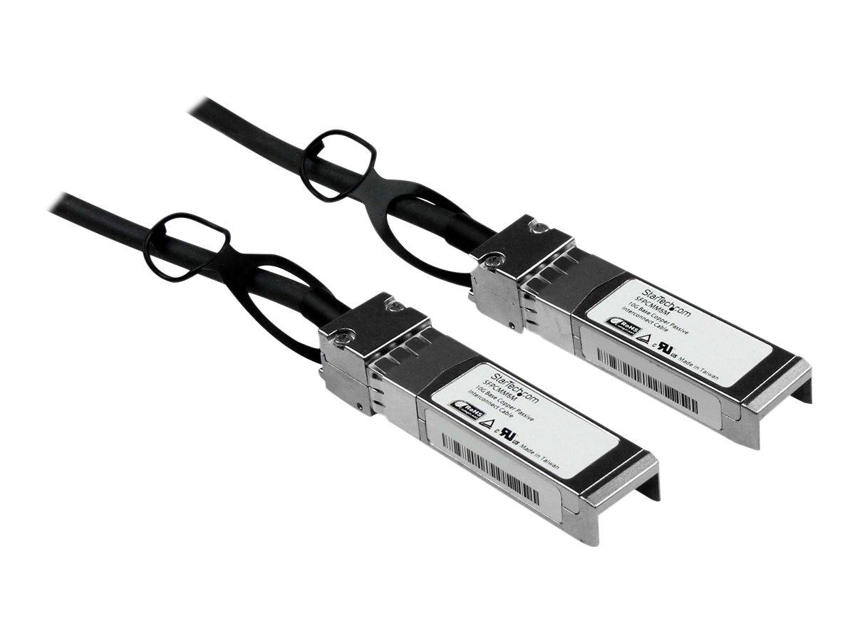 StarTech.com Cisco kompatibles SFP+ Twinax Kabel (5m, 10GBASE-CU SFP+ Direct Attach, passiv, 10Gigabit Kupfer Netzwerkka