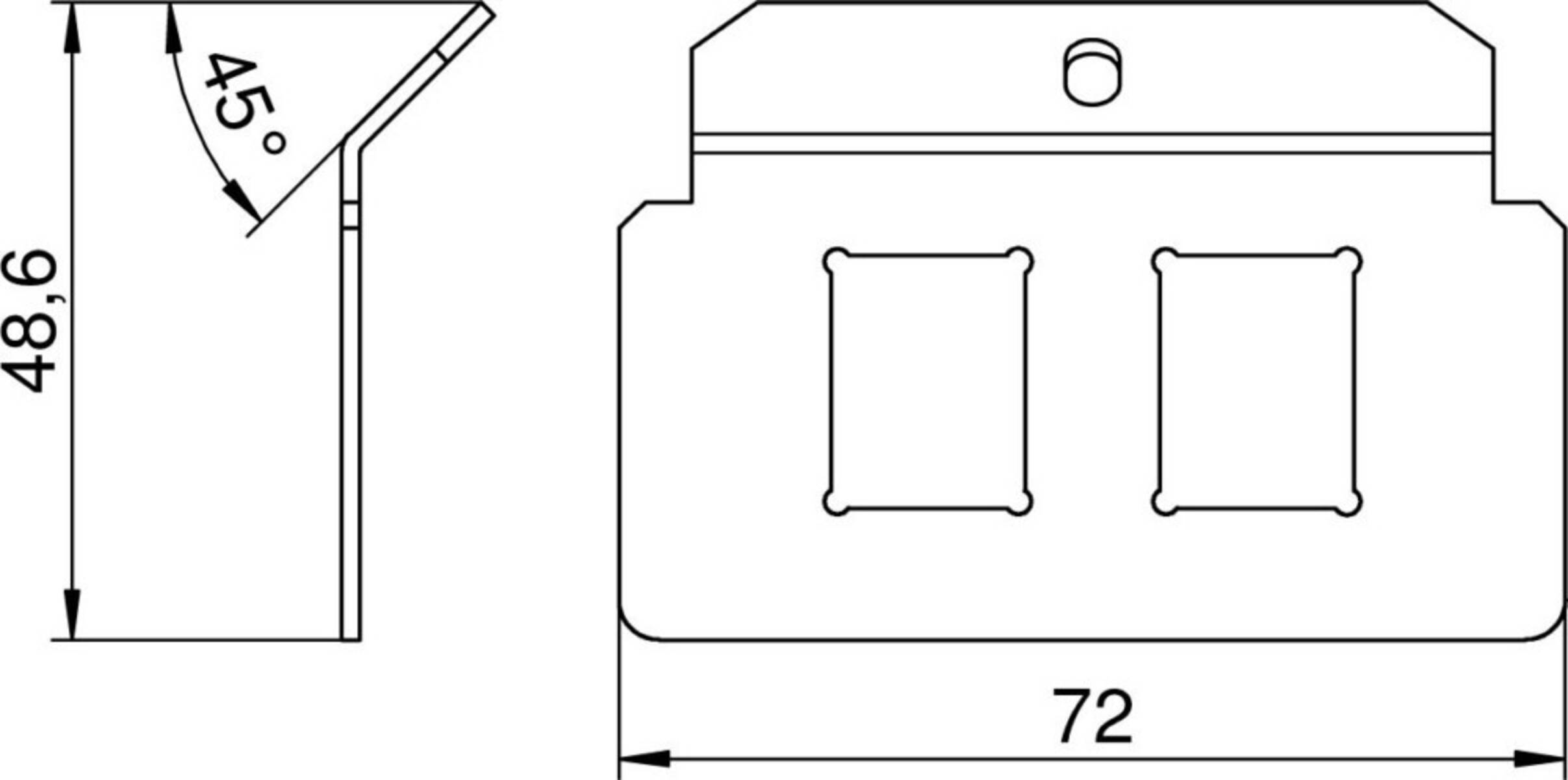 OBO Bettermann Trägerplatte MTM 2C