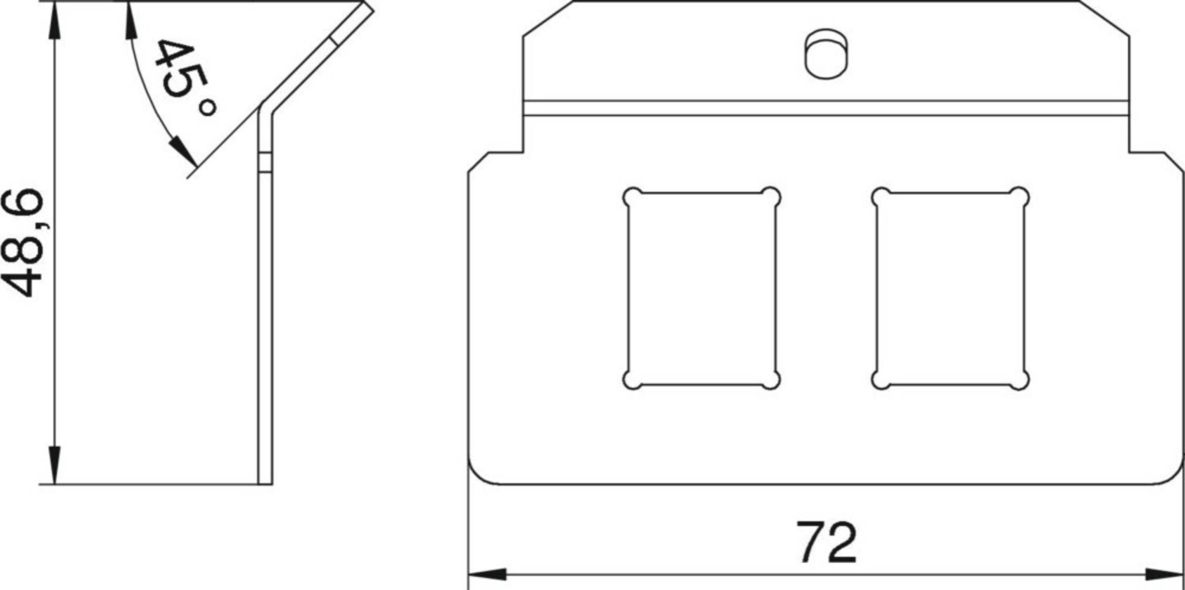 OBO Bettermann Trägerplatte MTM 2C