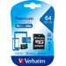 Verbatim microSDXC Card 64GB VERBATIM 44084