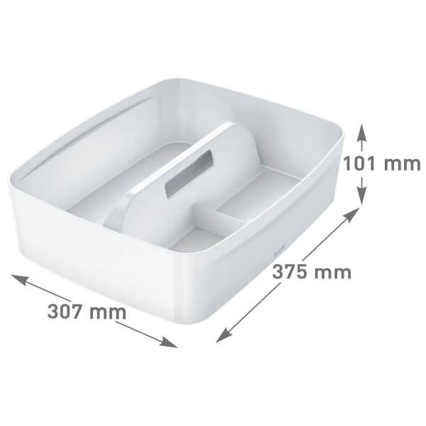Einsatz myBox groß mit Griff weiß
