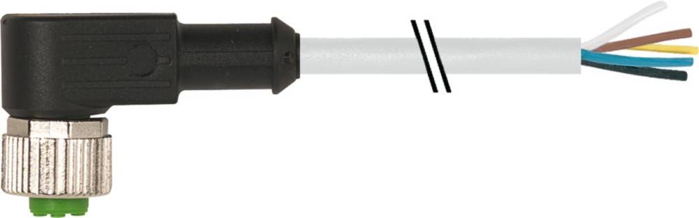 Eine elektrische Komponente mit zwei schwarzen Linien auf der rechten Seite, möglicherweise einen Widerstand oder ein ähnliches Bauelement, das in Schaltkreisen verwendet wird.