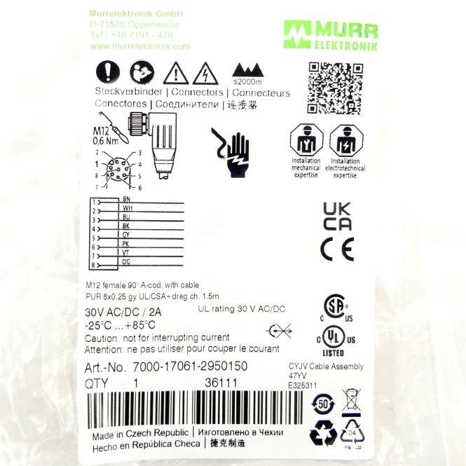 Murrelektronik Steckverbinder (7000-17061-2950150)