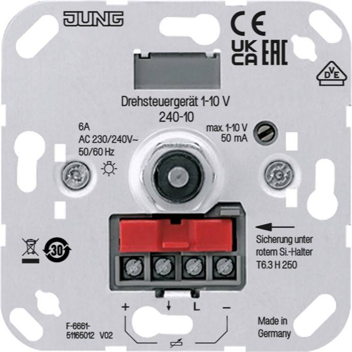 Eine Nahaufnahme eines elektrischen Geräts mit der Bezeichnung 