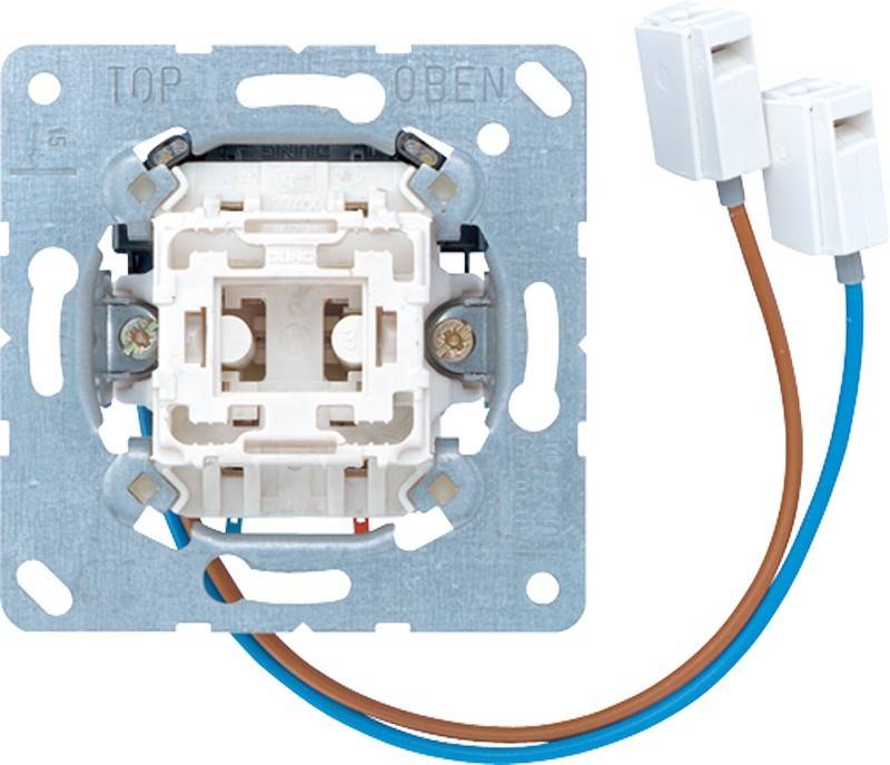 Jung Taster 10AX 250V 533 U-LEDW