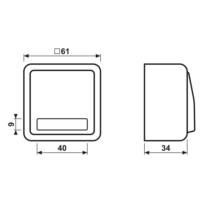 Jung Wippschalter 606 ANA WW