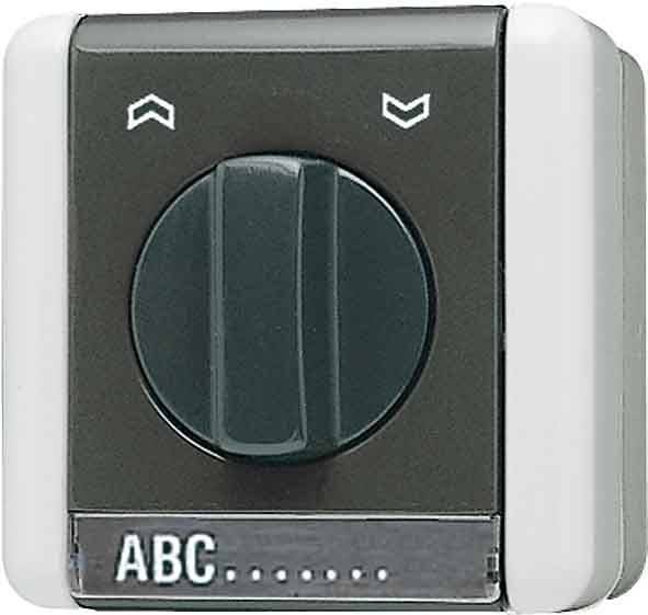 Jung Jalousie-Drehschalter 834.20 W