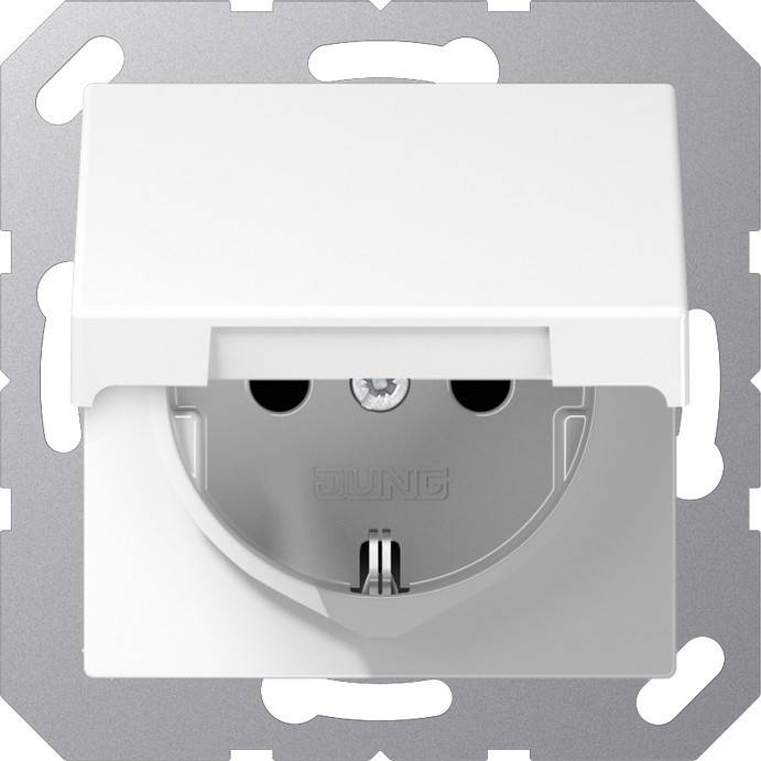 Jung SCHUKO-Steckdose A 1520 BFKL WW