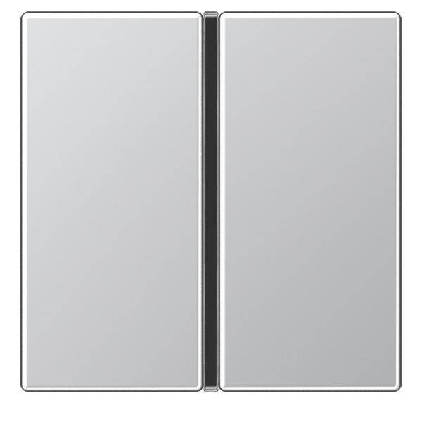 Jung Tastensatz 1-fach alu A 401 TSA AL