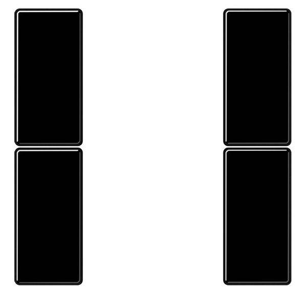 Jung Tastensatz, 2fach A 502 TSA SW