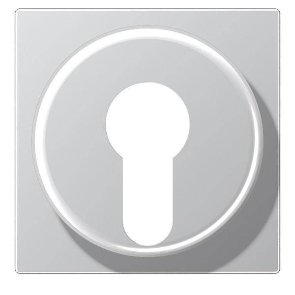 Jung Abdeckung alu A 528 PL AL