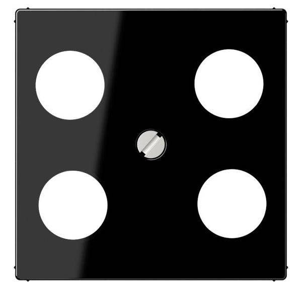 Jung Abdeckung sw A 561-4 SAT1 SW