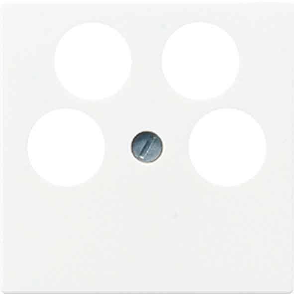 Jung Abdeckung alu A 561-4 SAT2 AL