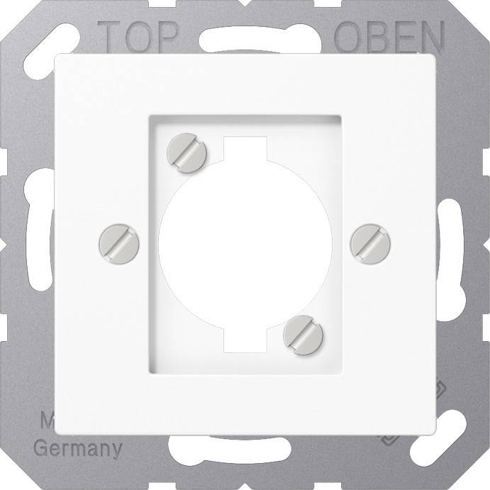 Jung Abdeckung f. XLR-Steckdose A 568 BF WW