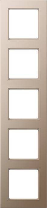 Jung Rahmen 5fach champ AC 585 CH