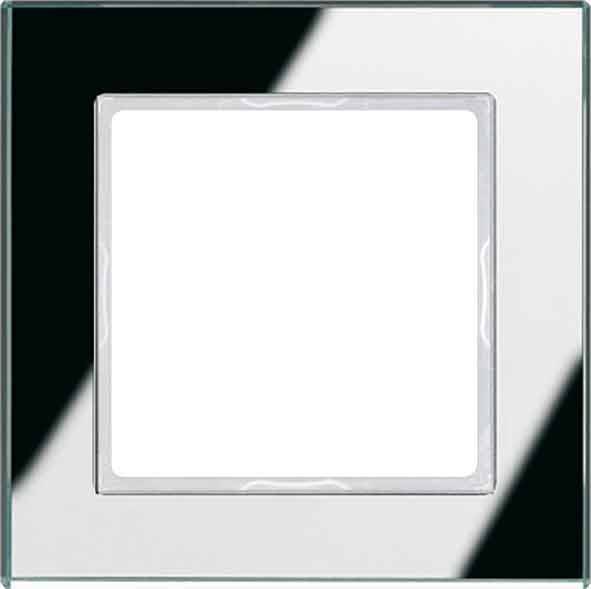 Jung Glasrahmen 5-fach si/vers AC 585 GL SI