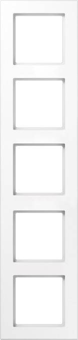 Jung Rahmen 5-fach aws AC 585 WW