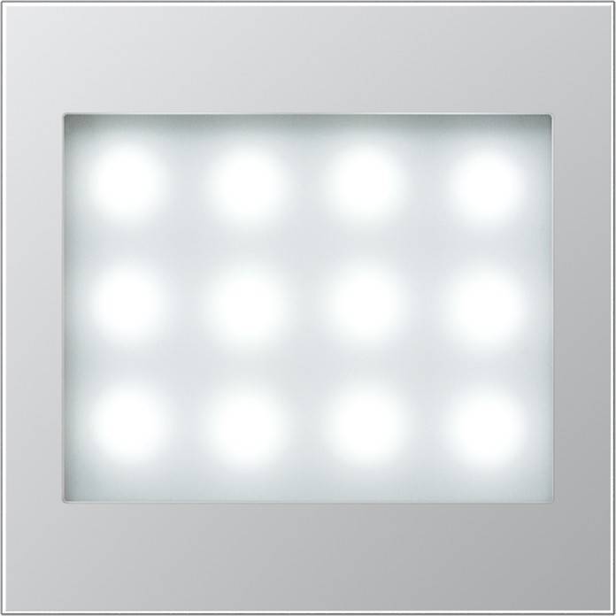 Jung LED-Leselicht alu AL 2539 LED LW-12