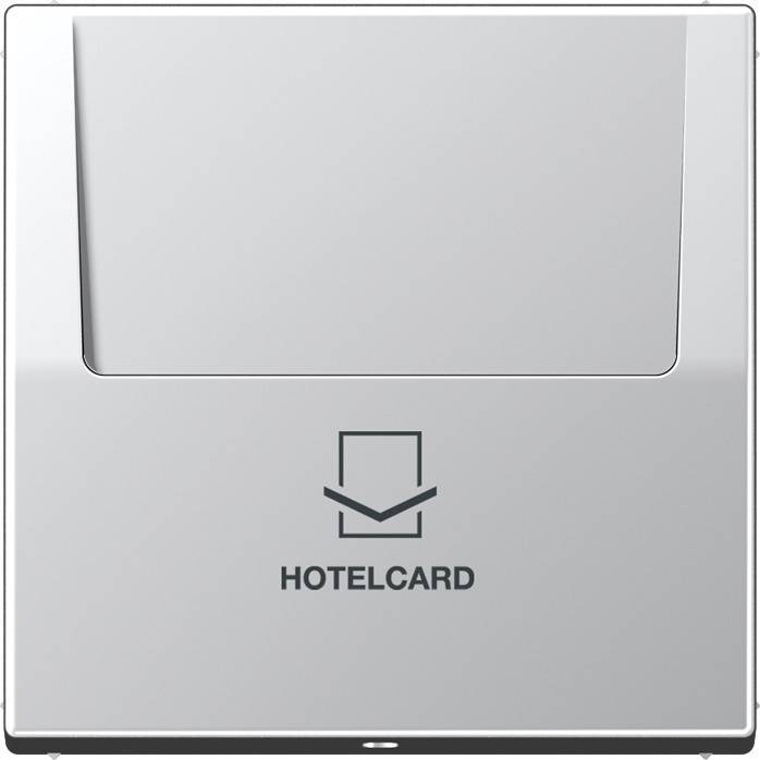 Jung Hotelcard-Schalter alu AL 2990 CARD