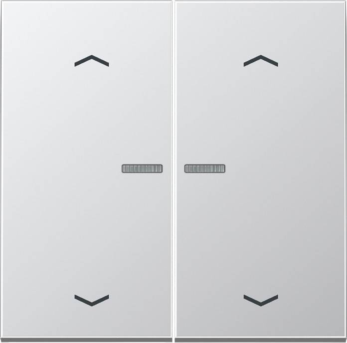 Jung Wippe Symbole/Lichtl.alu AL 2995 KO5MP