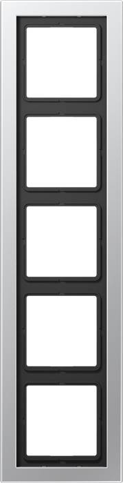 Jung Rahmen 5-fach alu lack ALD 2985-L