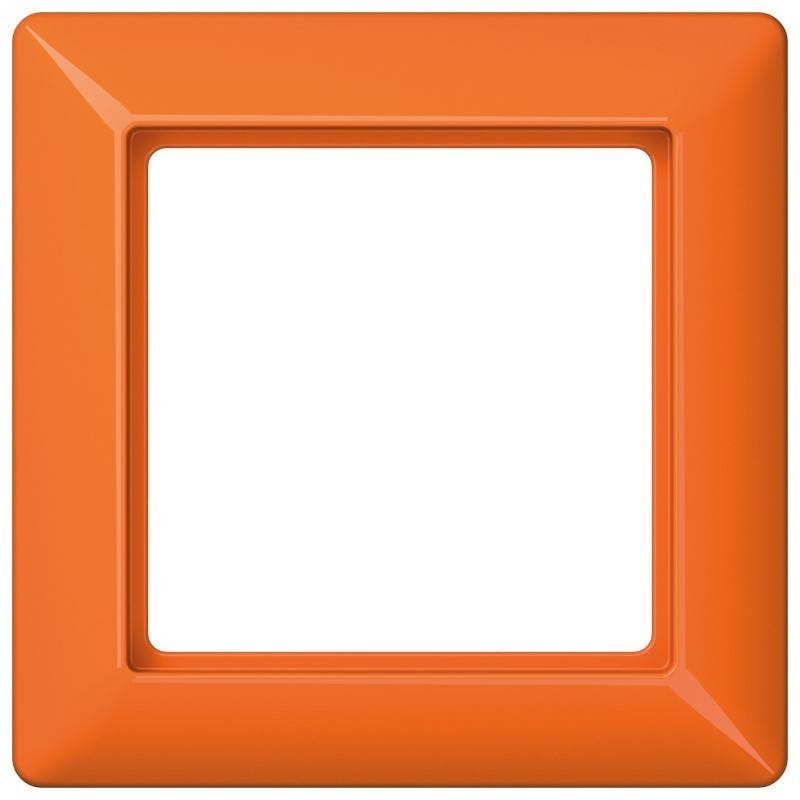 Jung Rahmen 1-fach orange AS 581 BF O