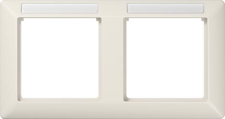 Jung Rahmen, 2fach waager. AS 5820 BF INA