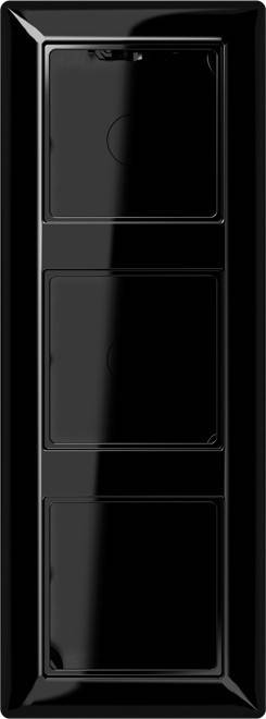 Jung AP-Kappe 3-fach sw AS 583 A SW