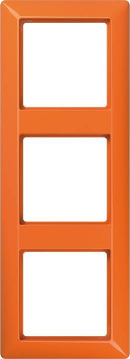 Jung Rahmen 3-fach orange AS 583 BF O