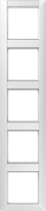 Jung Rahmen 5-fach aws AS 585 NA WW