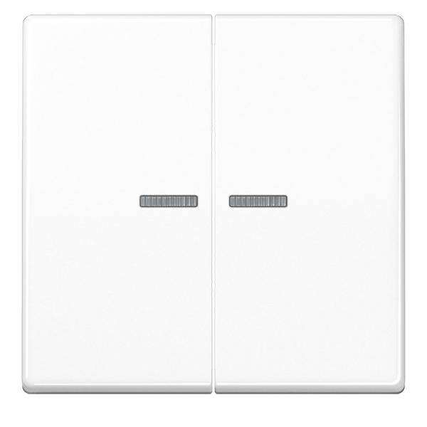 Jung KNX RF Taster 2fach AS 10921 ST RF WW