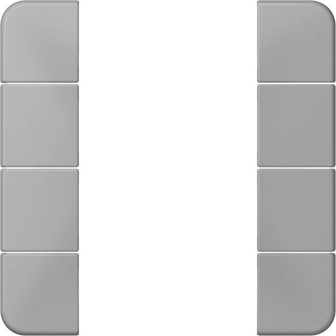 Jung Tastensatz, 4fach CD 504 TSA GR