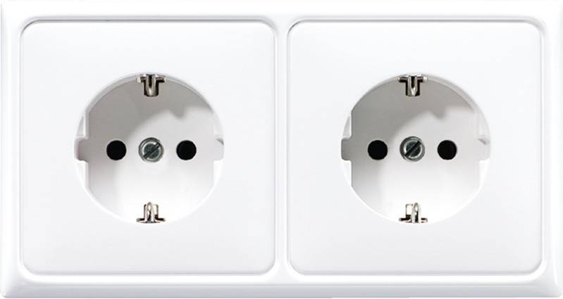 Jung KK-SCHUKO-Steckdose 2-fach CD 522 BF