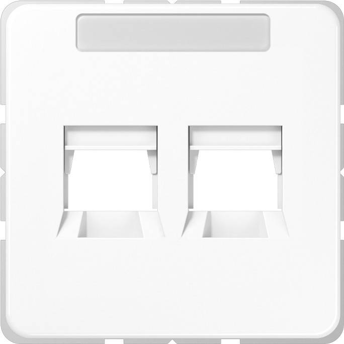 Jung Abdeckung Schriftfeld aws CD 569-2 AT WW